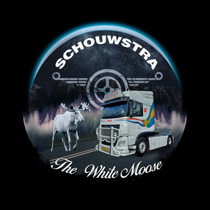 Schouwstra - Hoodie - White moose